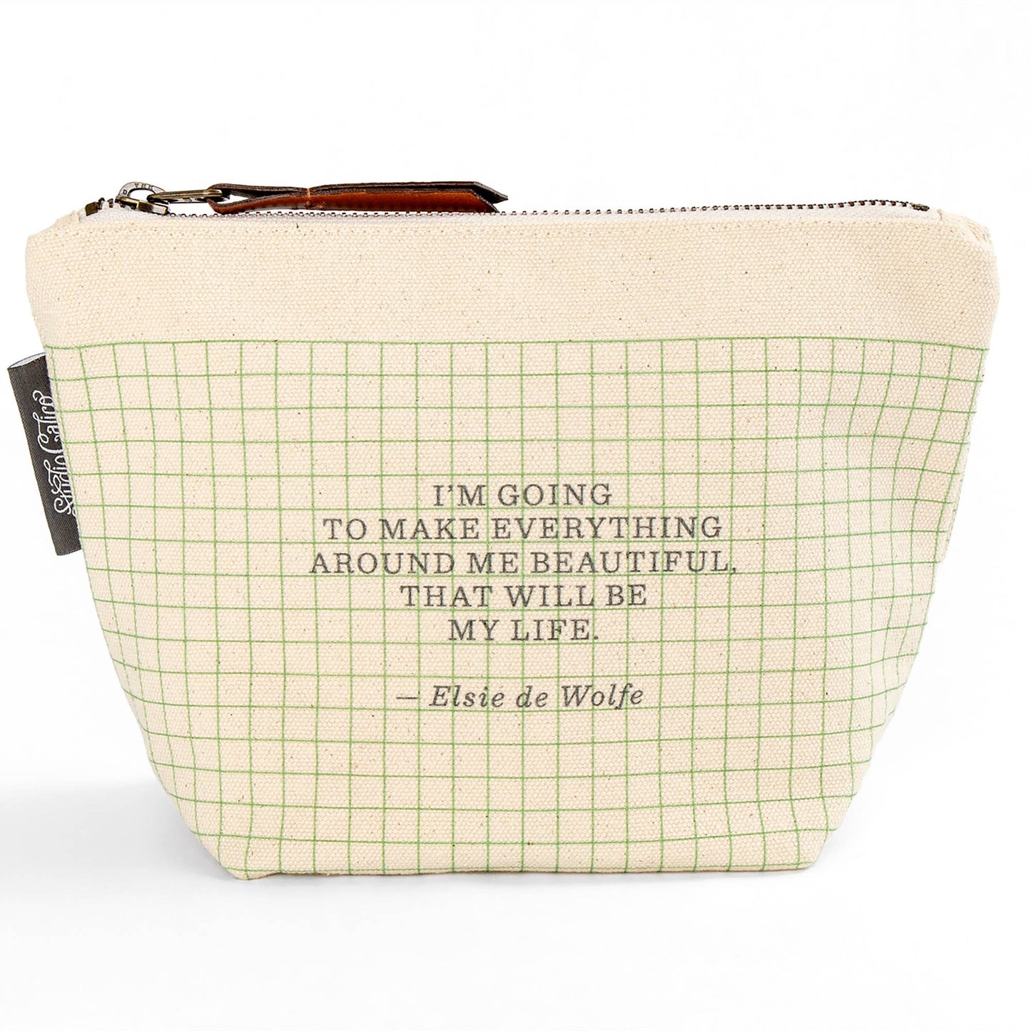 Beautiful Canvas Zipper Pouch