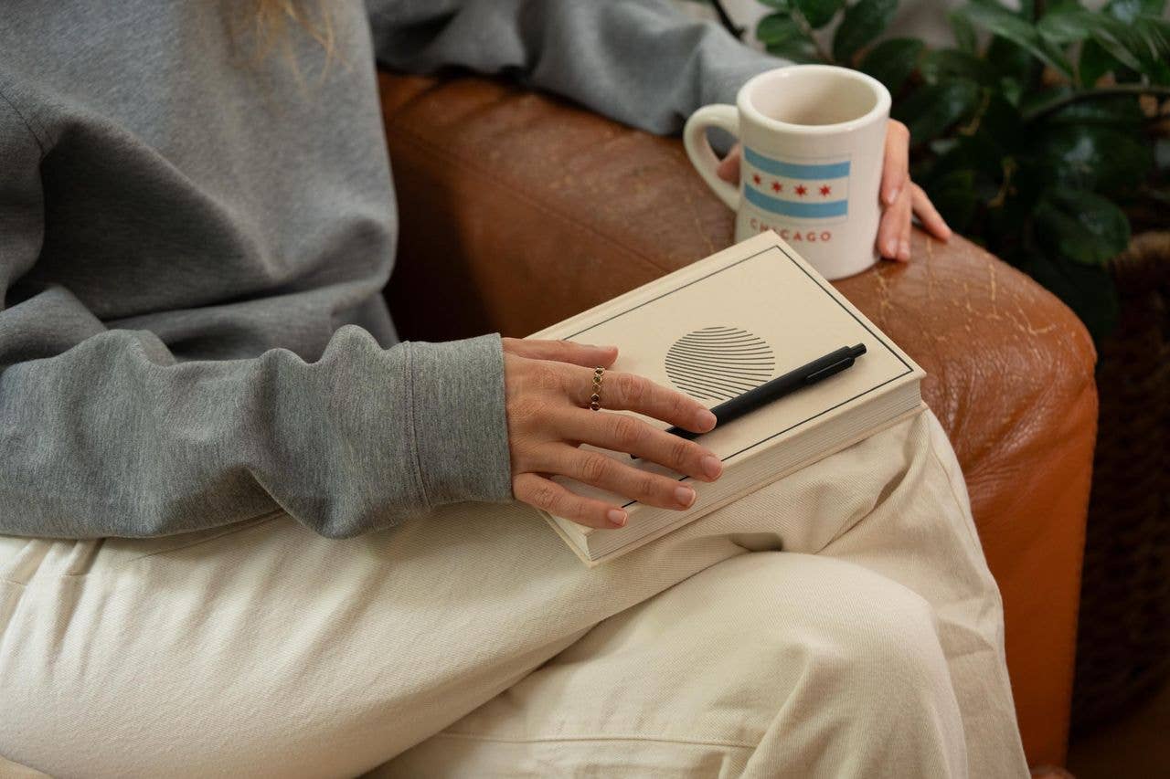 The Good Day Journal | Mindfulness & Gratitude Journal : Moss Green