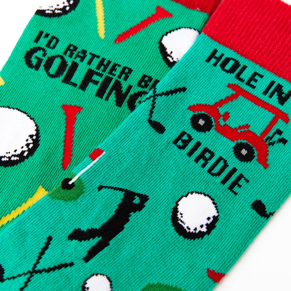 Unisex Golf Box Socks: 6 - 11