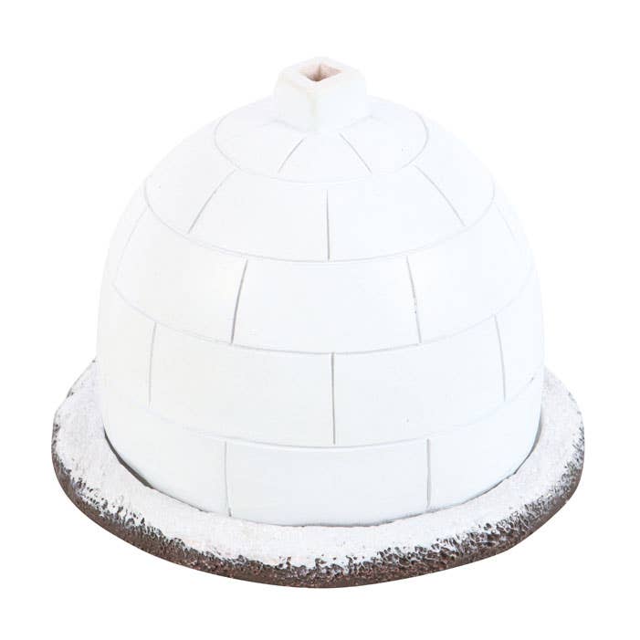 Winter Igloo Incense Cone Burner