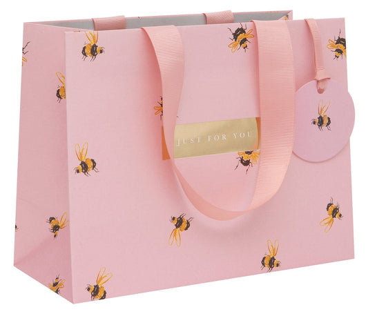 BAG MEDIUM SD LANDSCAPE BEE PINK