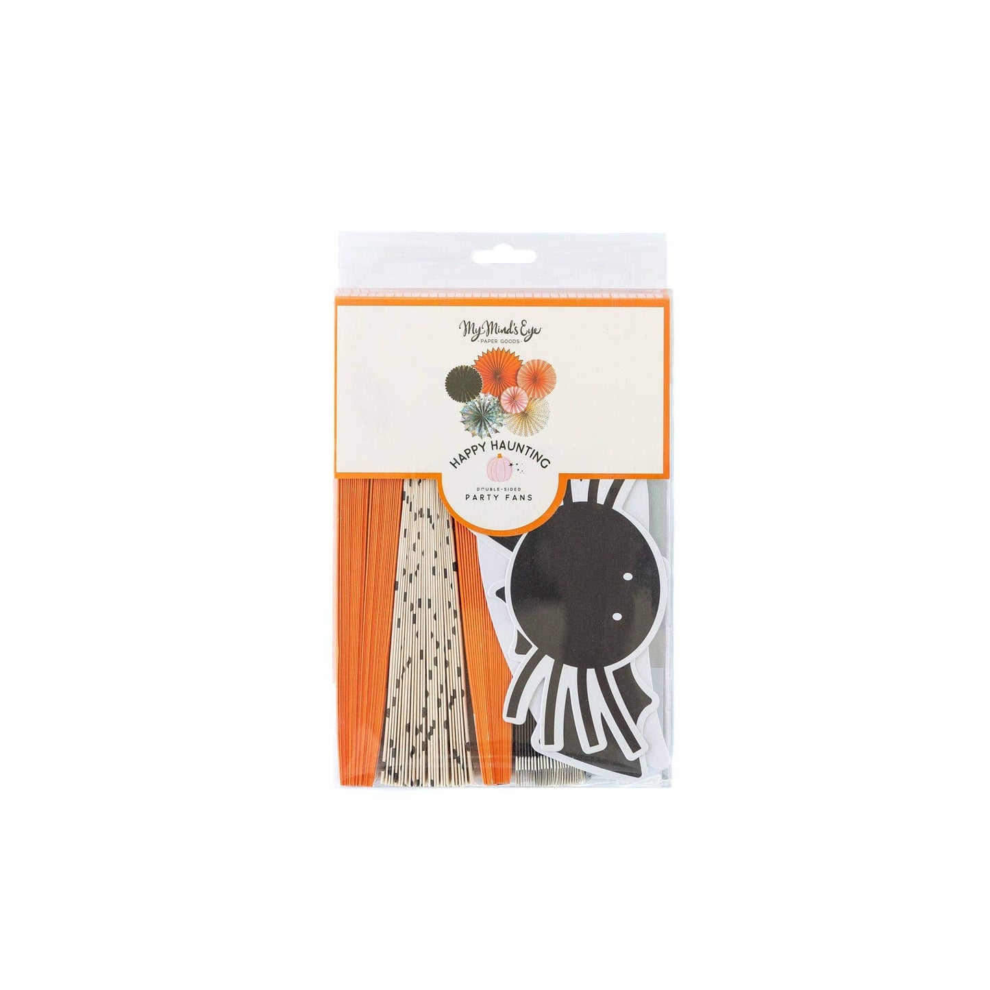 Happy Haunting Party Fans 6 set