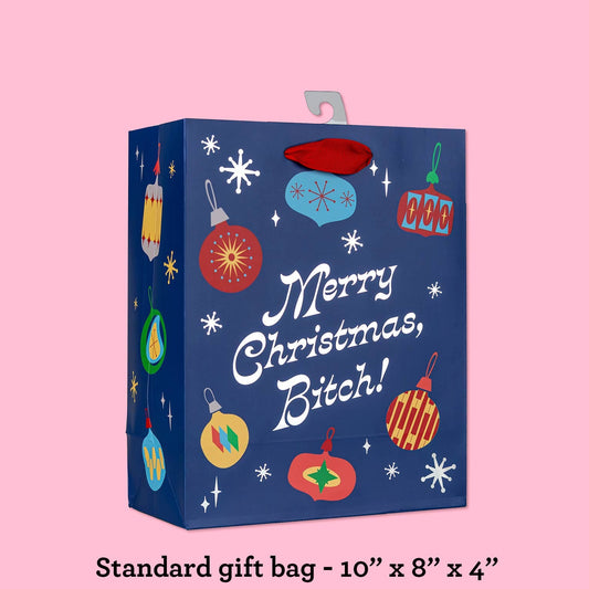Merry Christmas Bitch deluxe gift bag