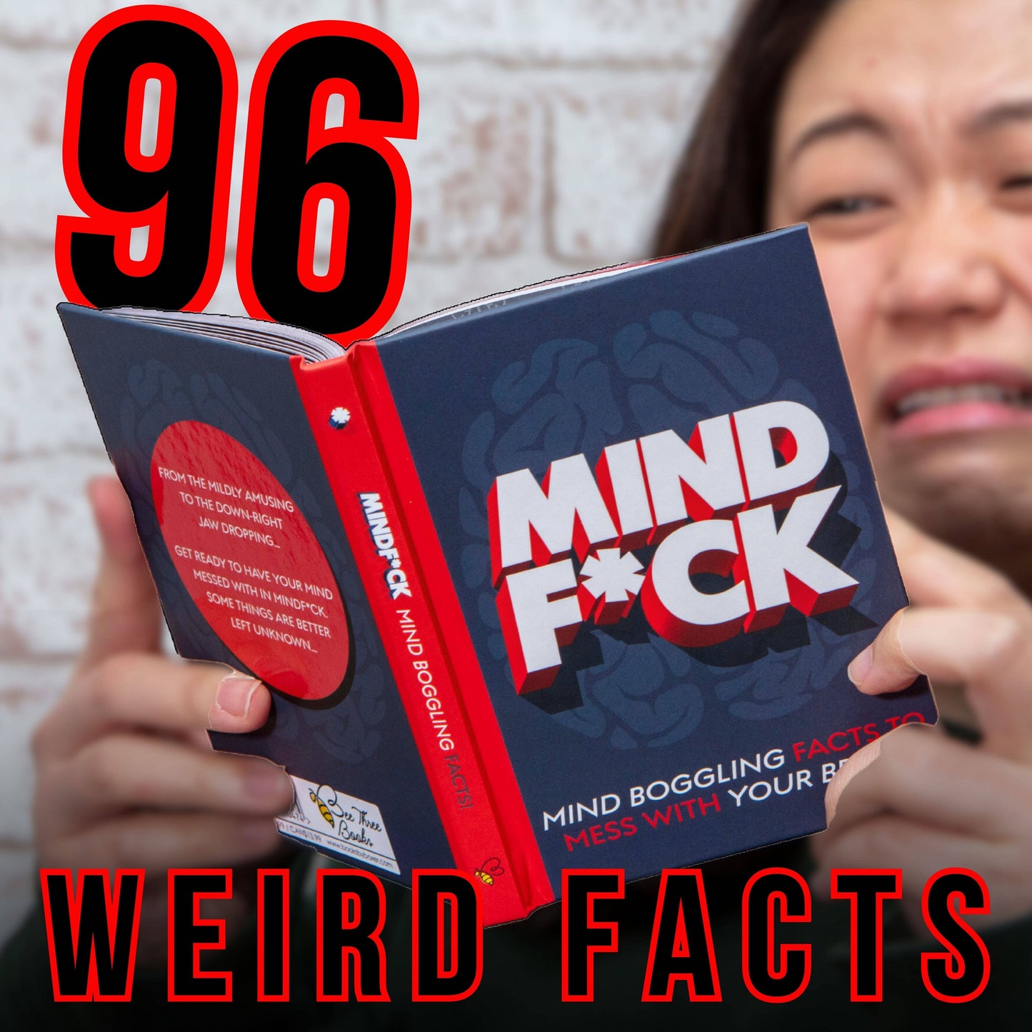 Mindf*ck Gift Book - Mind Boggling Facts - Men's Gifts