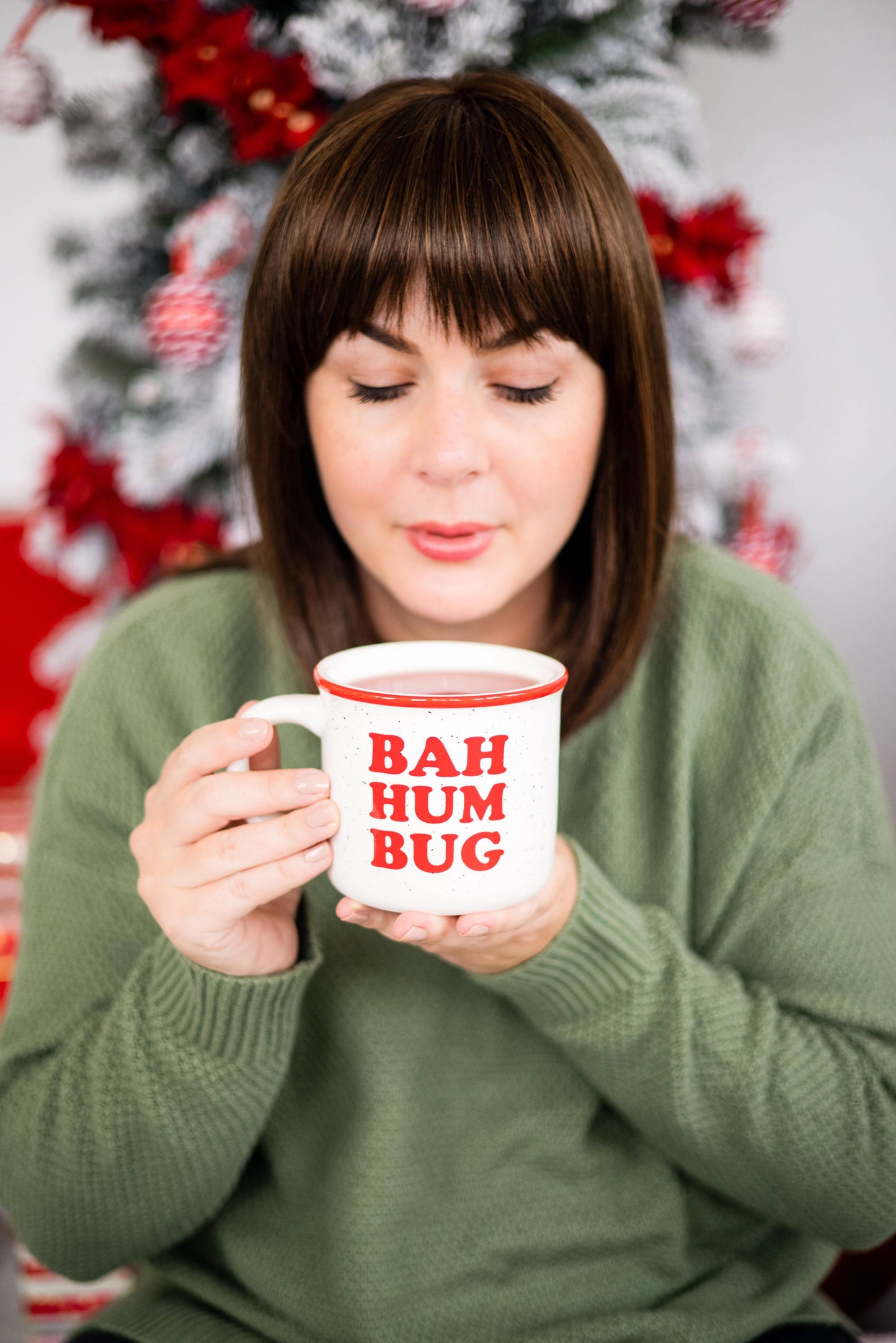 Bah Hum Bug Holiday Ceramic Mug