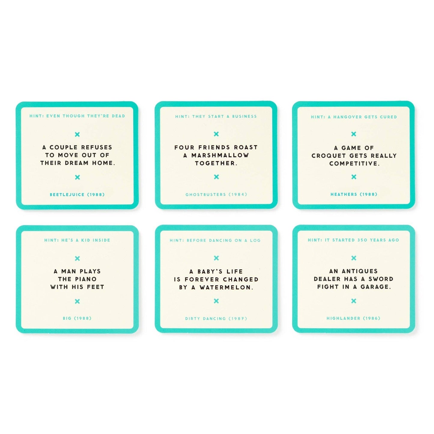 Brass Monkey Mini Poorly Explained Movies - 80s Edition