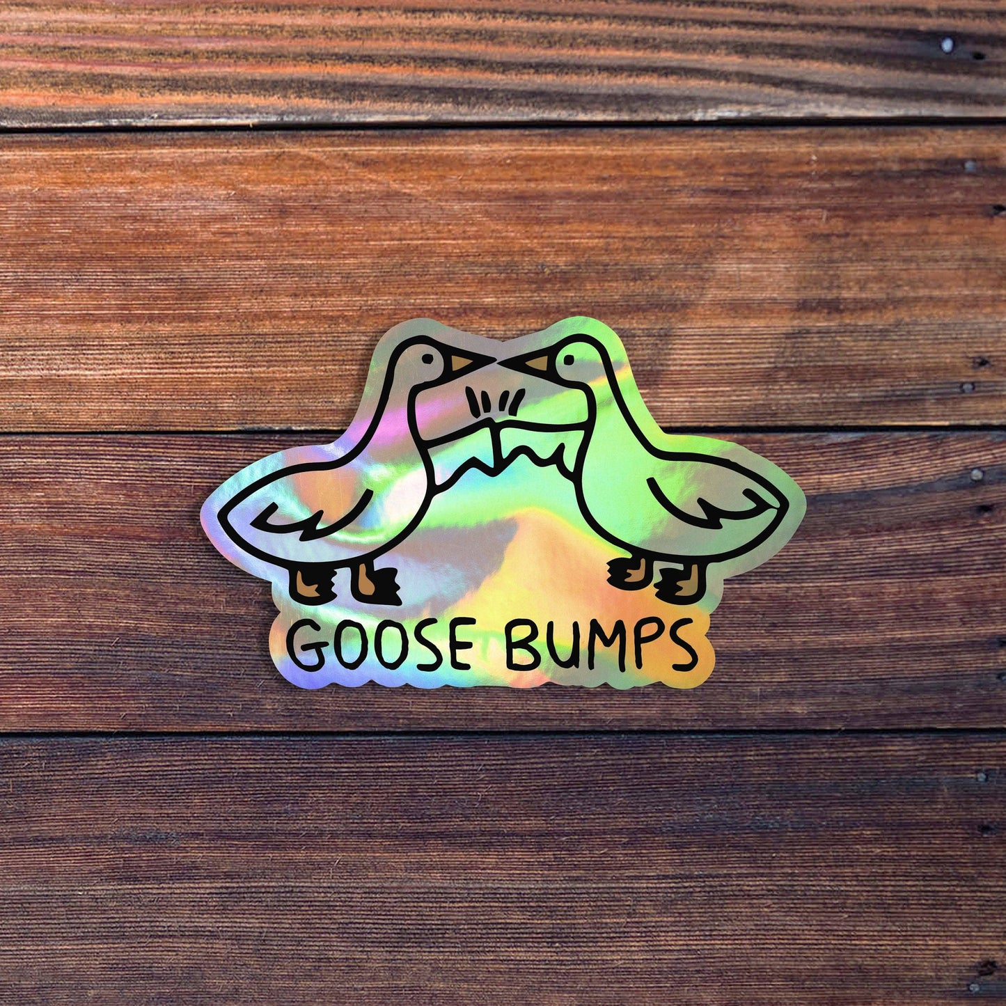 Goose Bumps Sticker: Glossy Vinyl / 3 inch