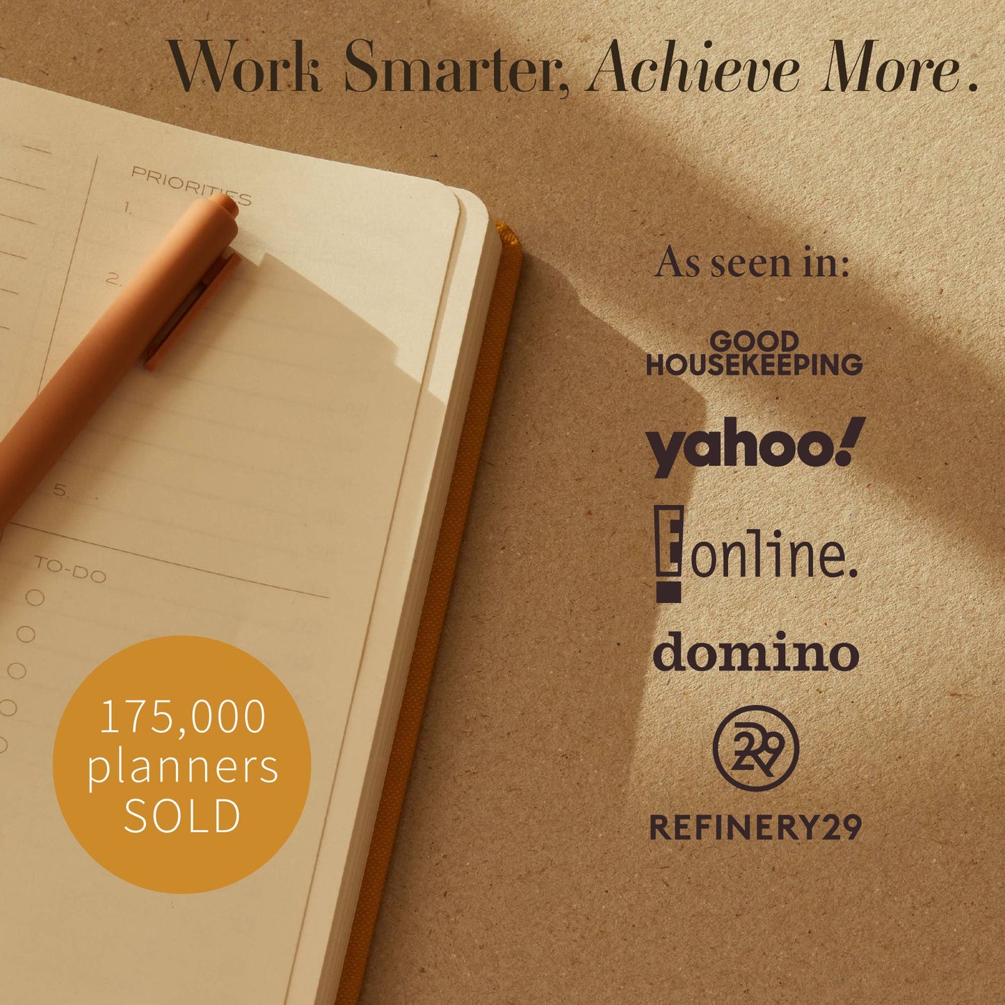 The Daily Planner - Hardcover with Library Buckram Cover: Dutch Blue