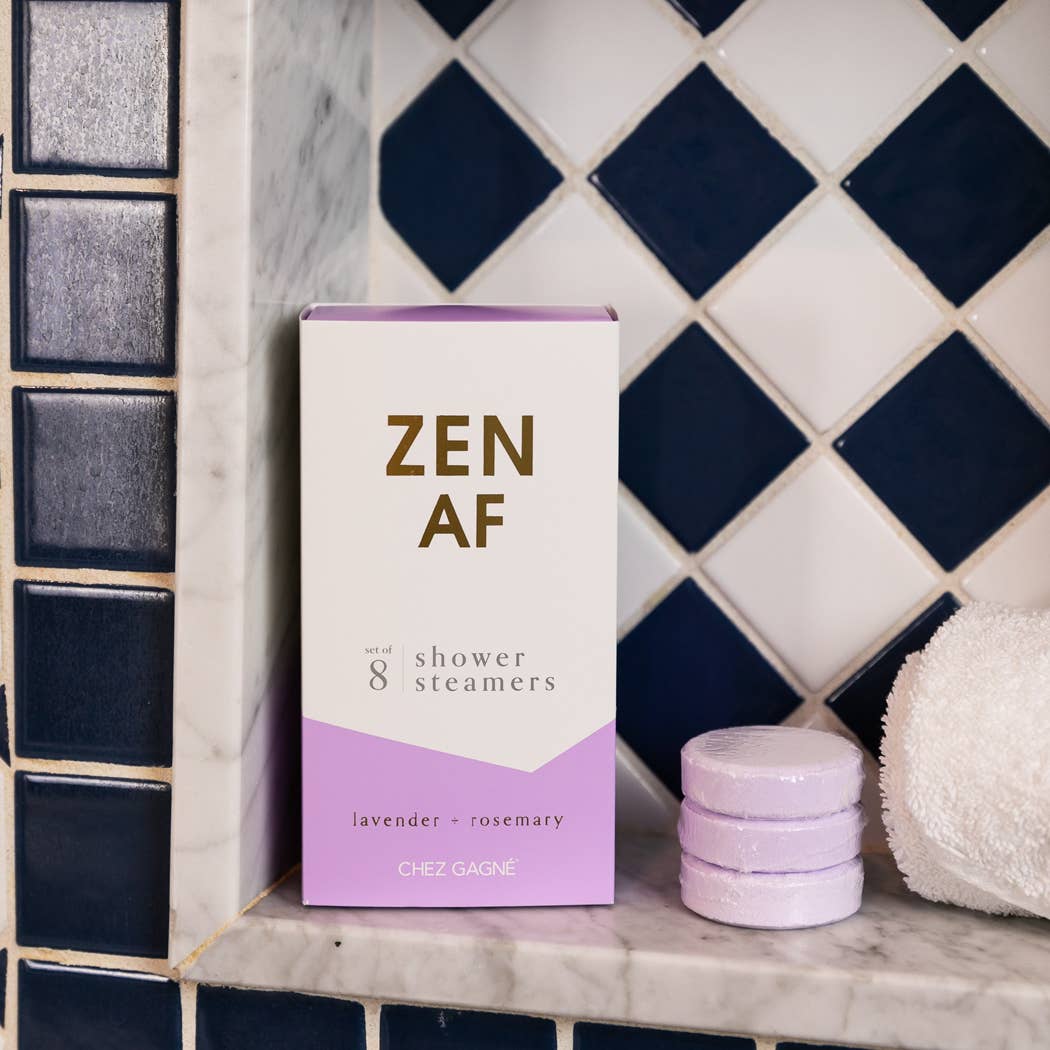 Zen AF - Aromatherapy Shower Steamers - Lavender - Set of 8