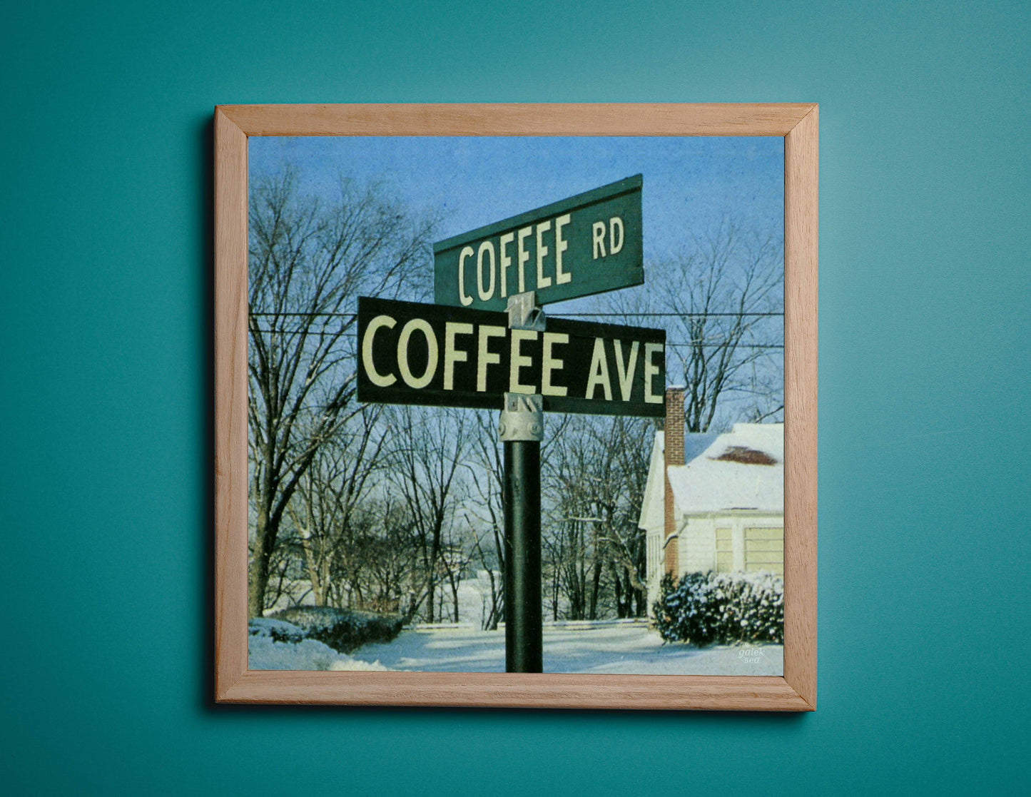 Where Coffee Meets Coffee Print