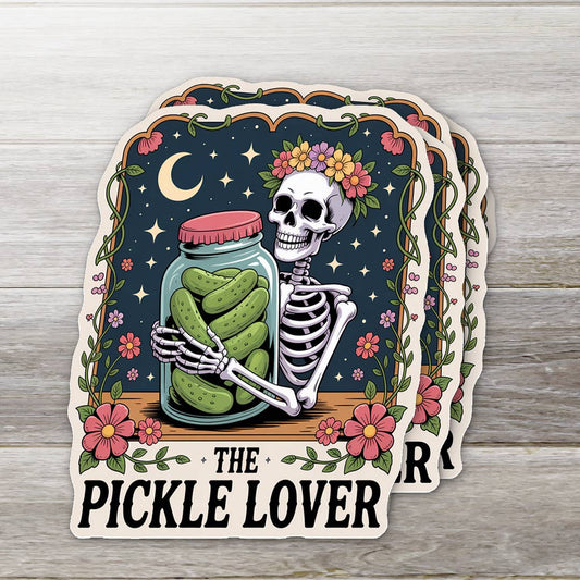 The Pickle Lover Tarot Card Sticker