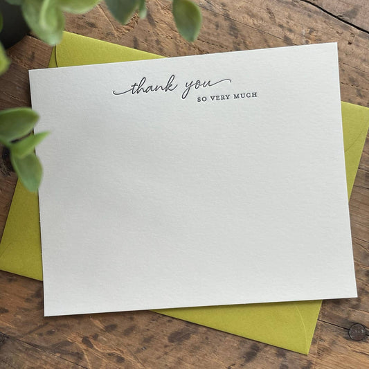 Thank You Notecard