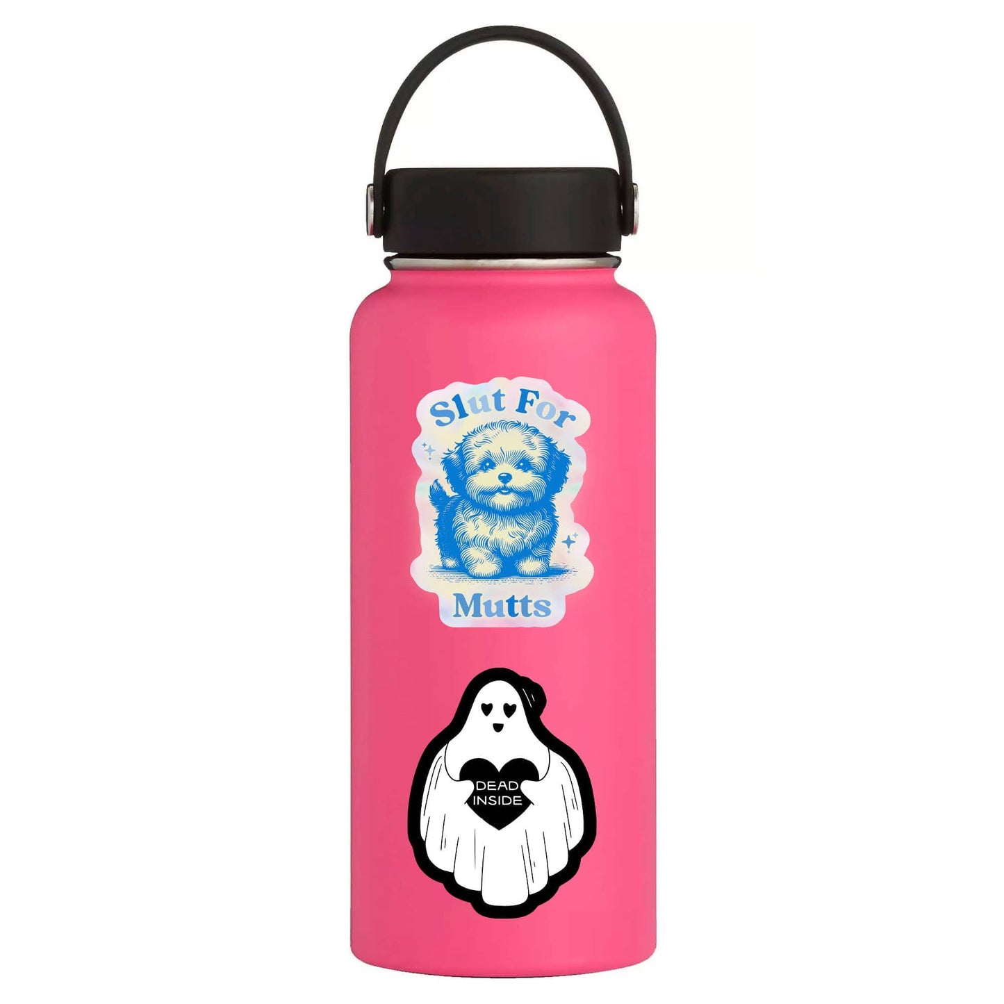 Slut For Mutts Dog Sticker