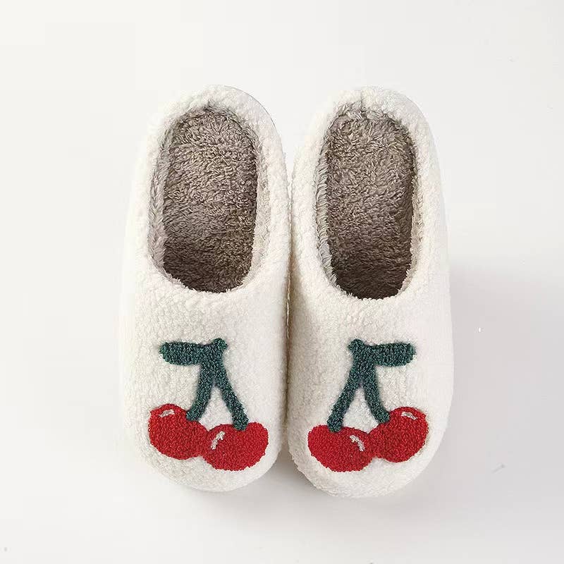 Cherry Comfy Warm House Slipper