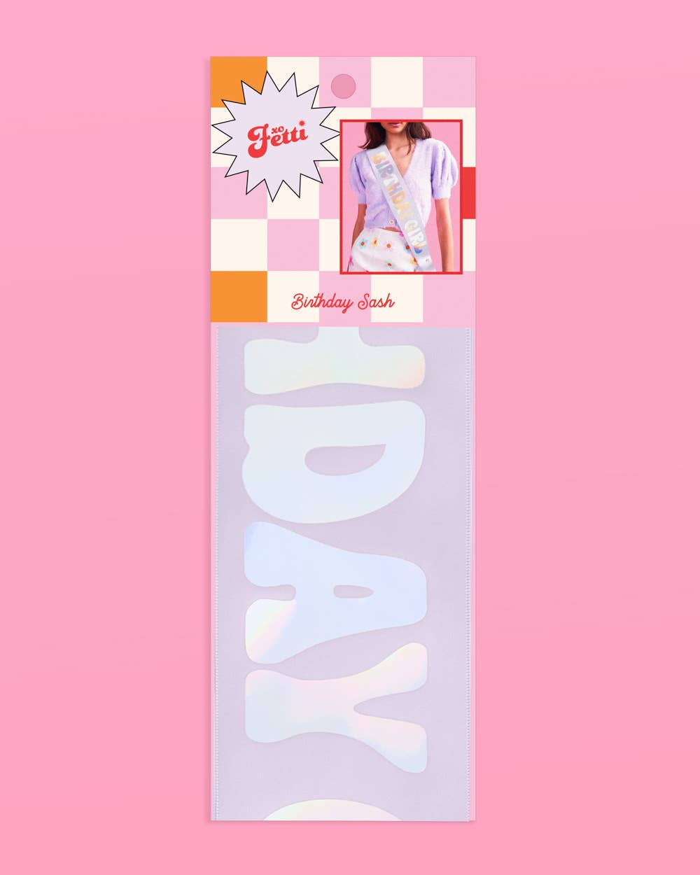 Birthday Girl Lavender Sash, Bday Party Accessory, Gift