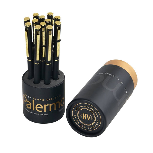 Palermo pen - Black and Gold