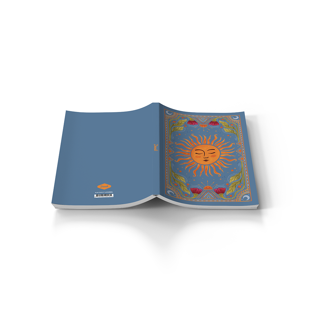 Sun Tarot  Soft Touch Classic Layflat Notebook LFC2582L