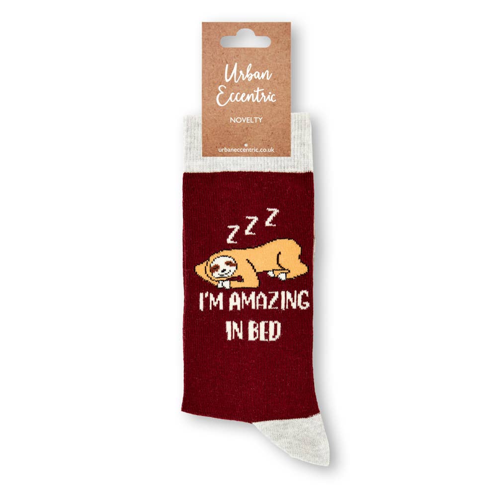 Unisex I'm Amazing In Bed Socks