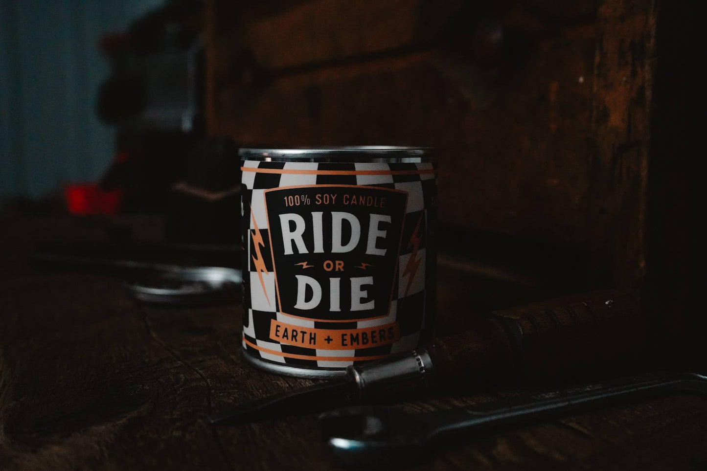 Ride Or Die | Earth & Embers 8oz Soy Candle