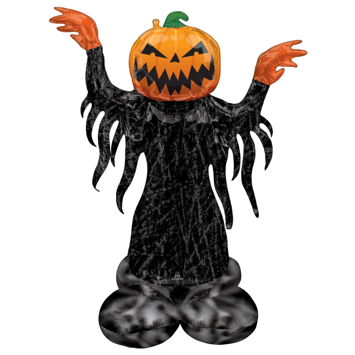 53" Airloonz Pumpkin Ghost Balloon