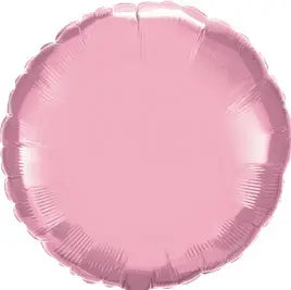 18" Baby Pink Circle Balloon