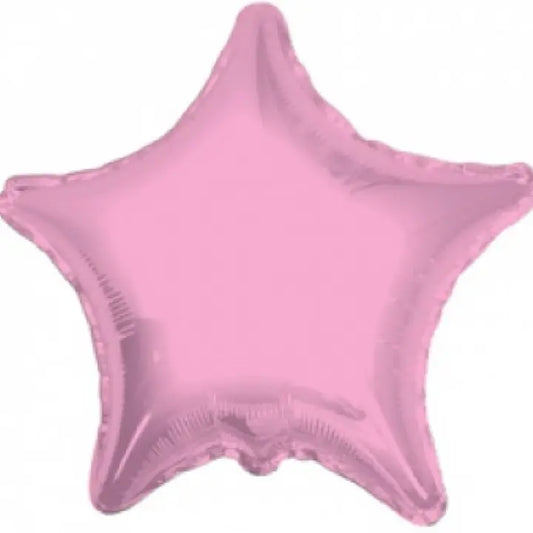 18" Baby Pink Star Balloon