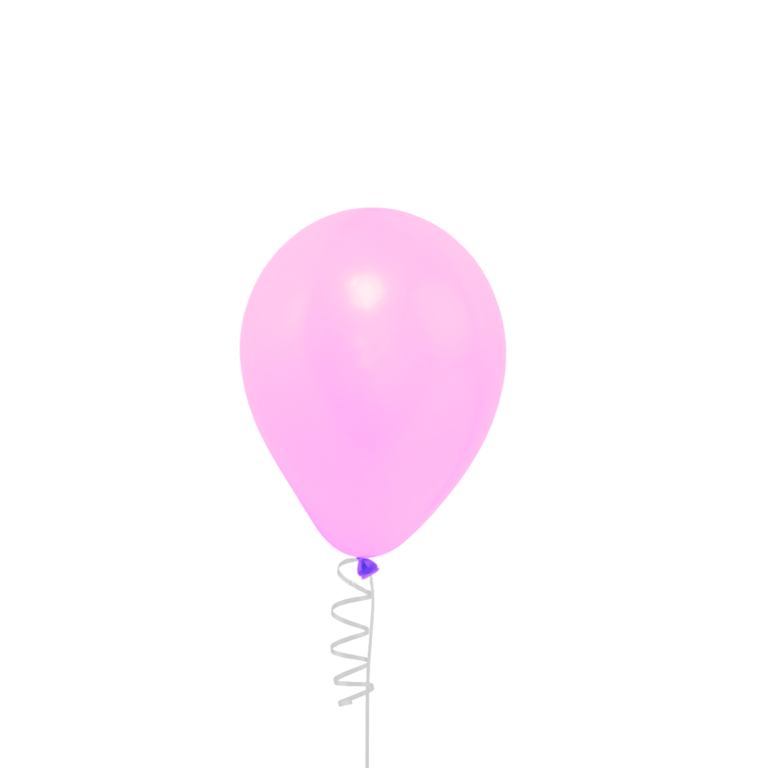 Latex Balloon Bouquet with Helium