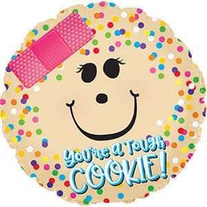 17" One Tough Cookie Balloon