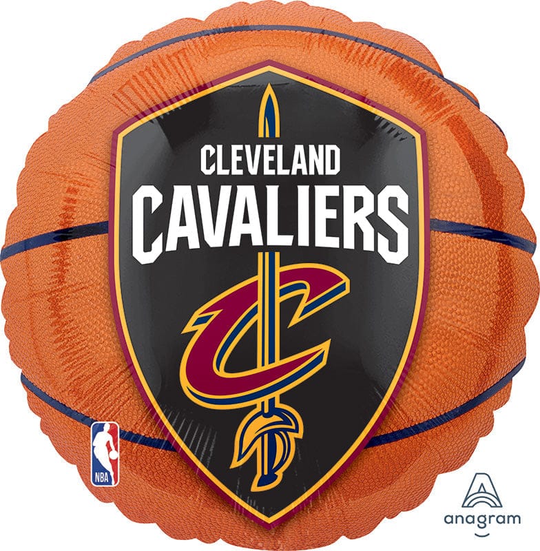 18" Cleveland Cavaliers Basketball Balloon