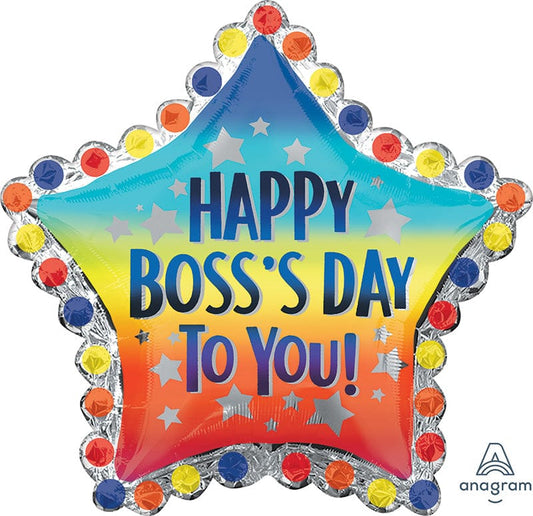 30" Happy Boss’s Day To You Balloon