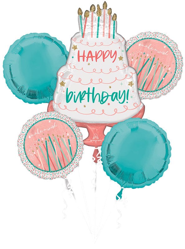 Happy Cake Day Bouquet Balloon