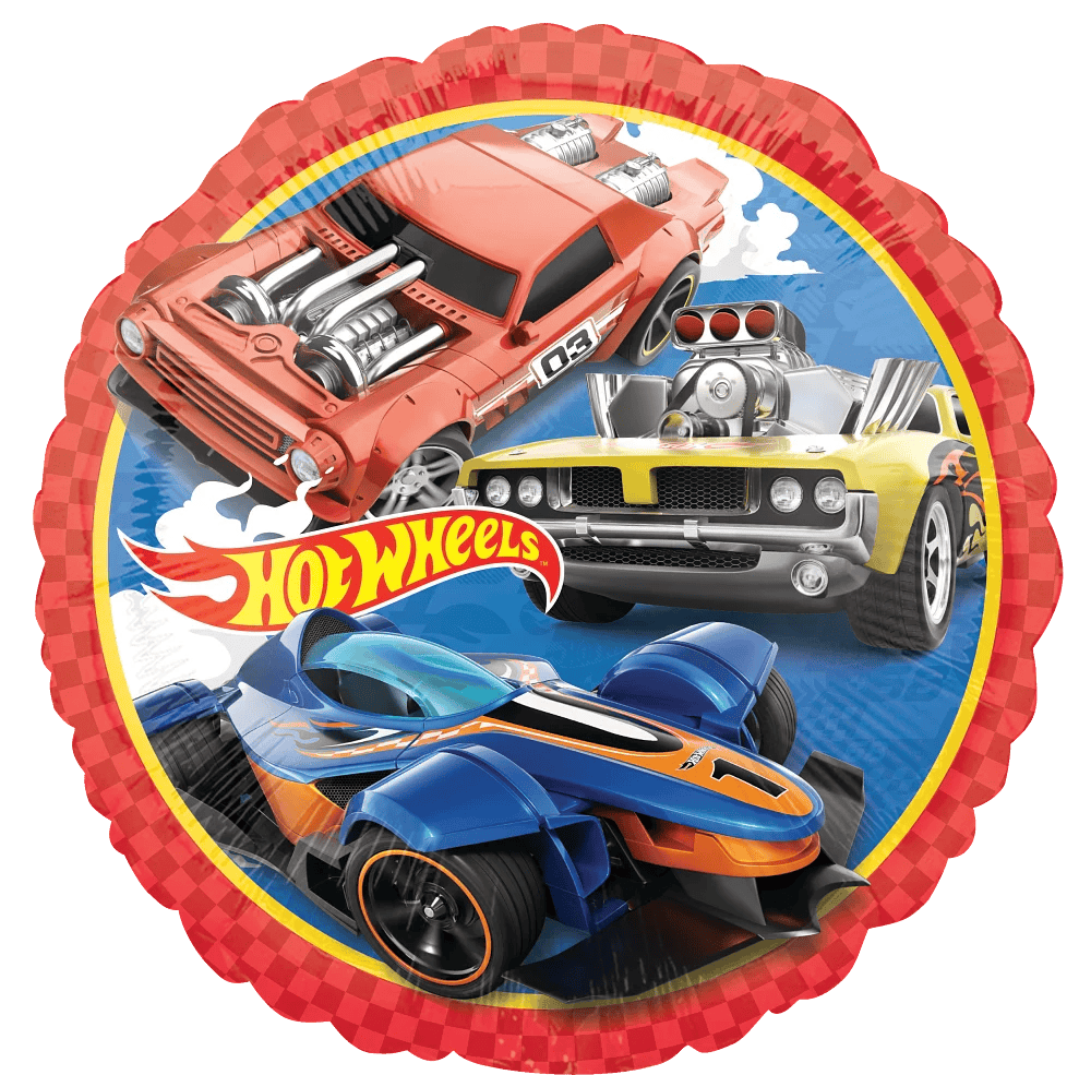 18" Hot Wheels Balloon