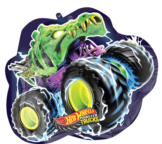 23" Hot Wheels Monster Trucks Balloon