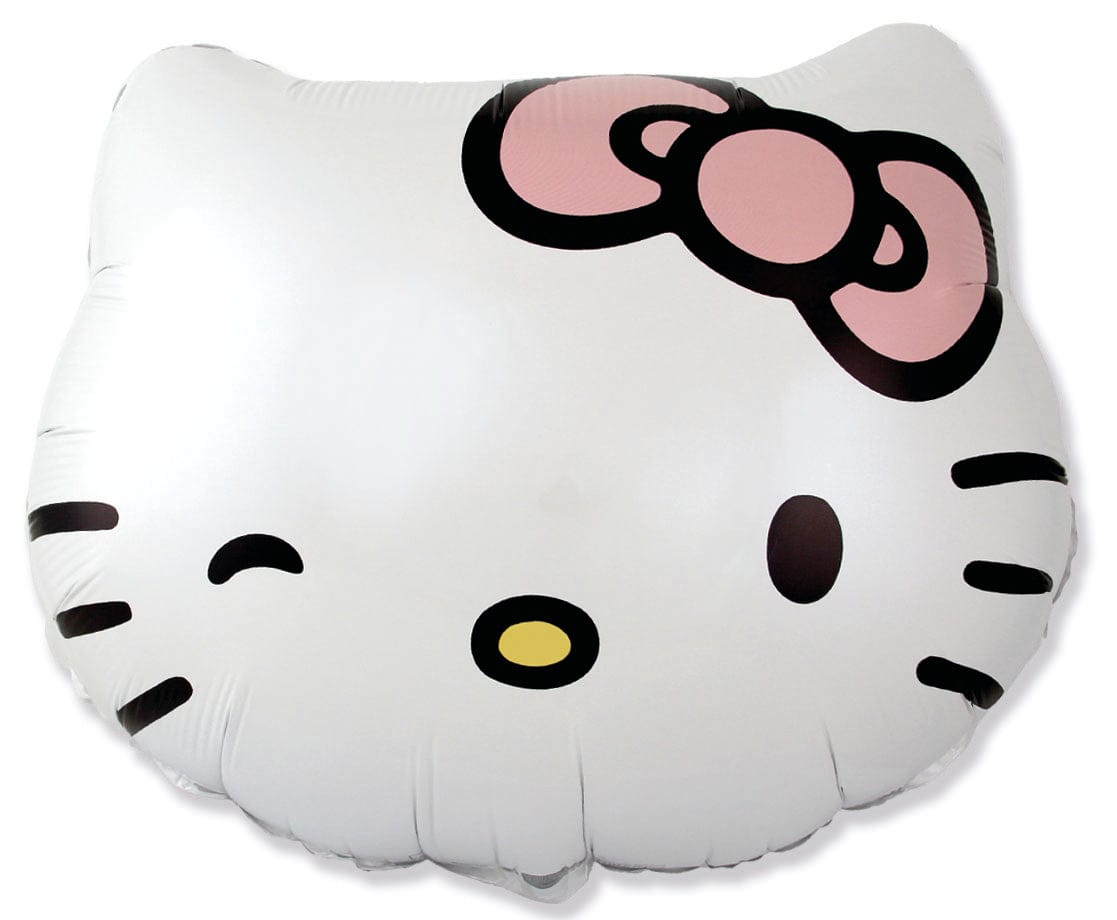 21" Hello Kitty Head Balloon