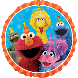 18" Sesame Street Fun Balloon