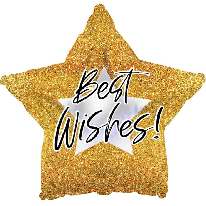 18" Best Wishes Balloon