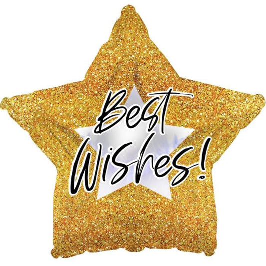 18" Best Wishes Balloon