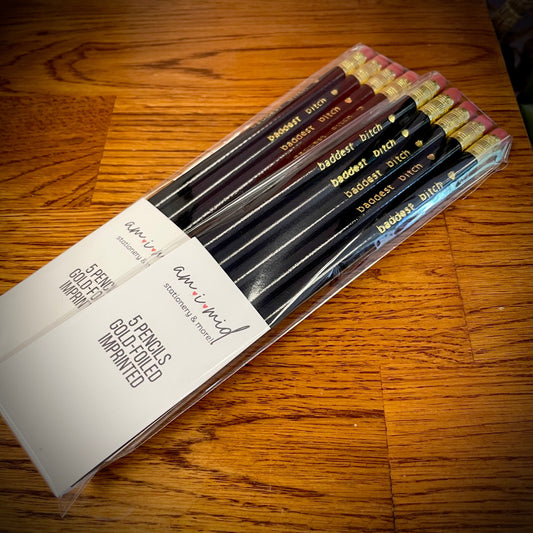 Baddest Bitch Pencil Set