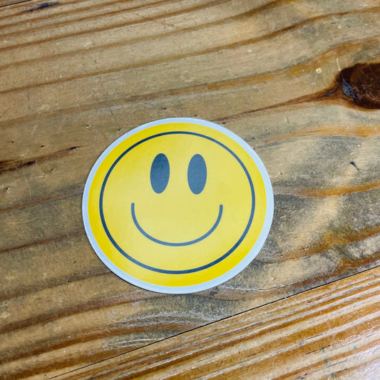 Large Smiley Face Sticker