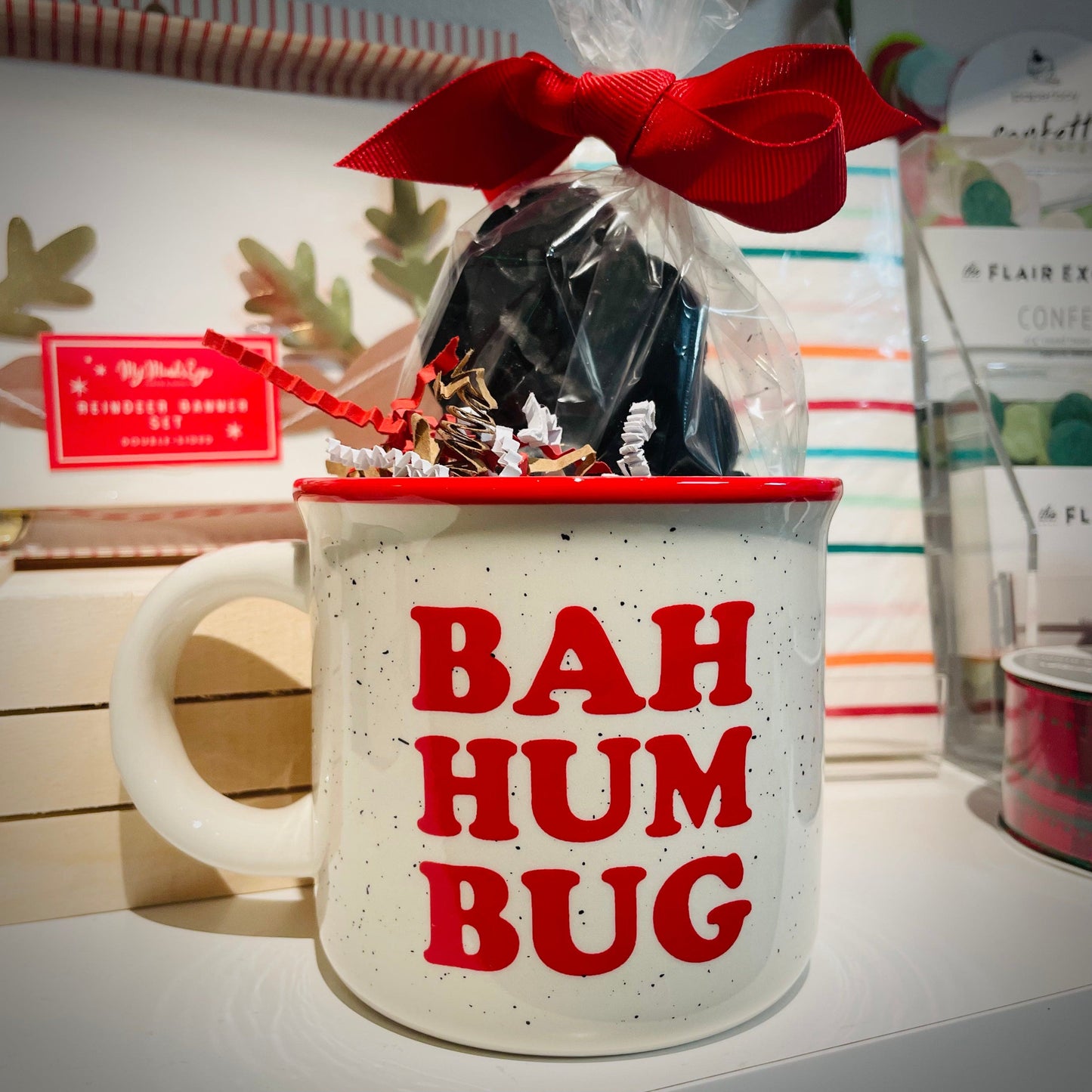 Bah Hum Bug Holiday Ceramic Mug