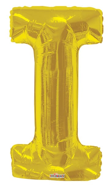 34" Gold Foil Letter Balloon