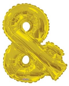 34" Gold Foil Letter Balloon