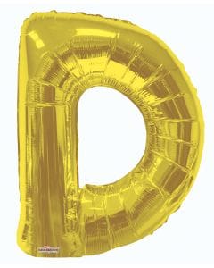 34" Gold Foil Letter Balloon