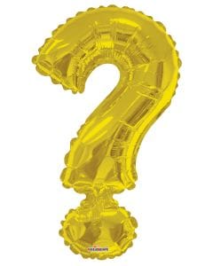 34" Gold Foil Letter Balloon