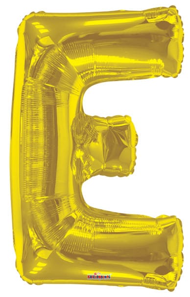 34" Gold Foil Letter Balloon