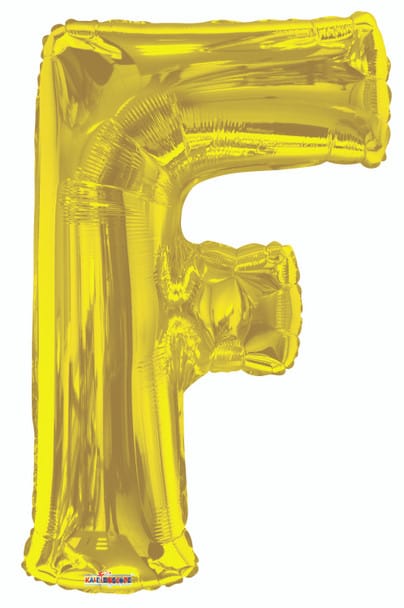 34" Gold Foil Letter Balloon