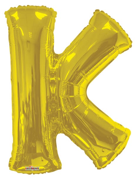 34" Gold Foil Letter Balloon