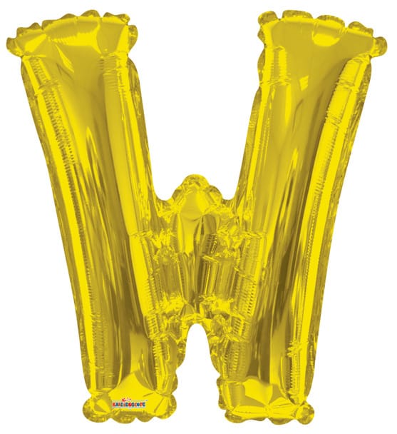 34" Gold Foil Letter Balloon