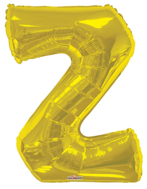 34" Gold Foil Letter Balloon