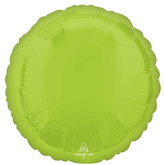 18" Green Circle Balloon